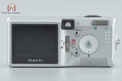 【中古】SANYO 三洋電機 Xacti DSC-J4 シルバー コンパクトデジタルカメラ