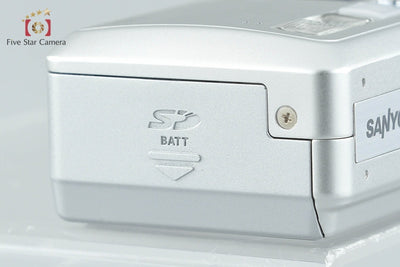 【中古】SANYO 三洋電機 Xacti DSC-J4 シルバー コンパクトデジタルカメラ
