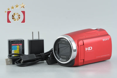 【中古】SONY ソニー ハンディカム HDR-CX680 レッド デジタルビデオカメラ 多言語対応