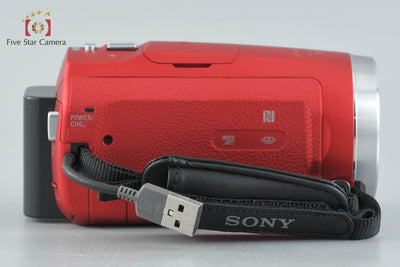 【中古】SONY ソニー ハンディカム HDR-CX680 レッド デジタルビデオカメラ 多言語対応