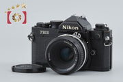 【中古】Nikon ニコン ニュー FM2 後期 ブラック + Ai NIKKOR 50mm f/2 + MF-16 データバック
