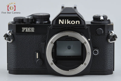 【中古】Nikon ニコン ニュー FM2 後期 ブラック + Ai NIKKOR 50mm f/2 + MF-16 データバック