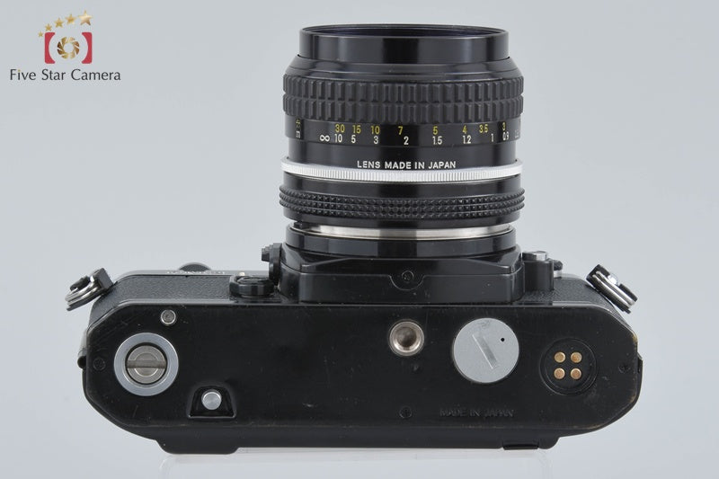 中古】Nikon ニコン ニュー FM2 後期 ブラック + Ai NIKKOR 50mm f/2 +
