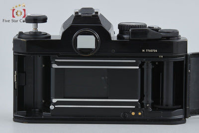 【中古】Nikon ニコン ニュー FM2 後期 ブラック + Ai NIKKOR 50mm f/2 + MF-16 データバック