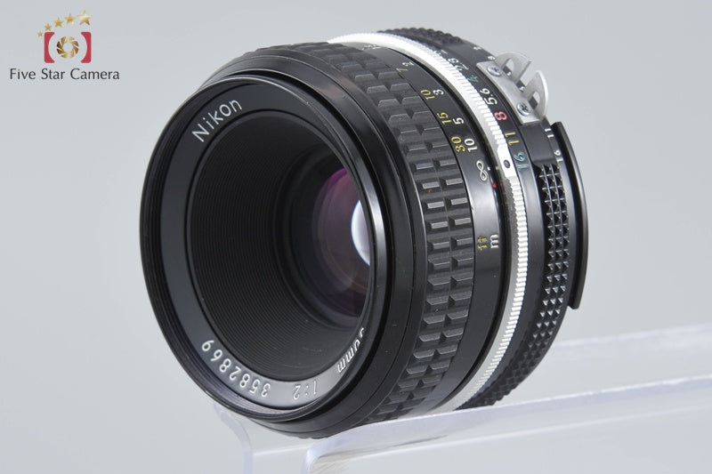 中古】Nikon ニコン ニュー FM2 後期 ブラック + Ai NIKKOR 50mm f/2 +