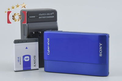 【中古】SONY ソニー Cyber-Shot DSC-TX1 ブルー コンパクトデジタルカメラ