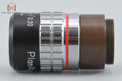 【中古】Nikon ニコン Plan Apo 4x/0.20 160/- 顕微鏡対物レンズ