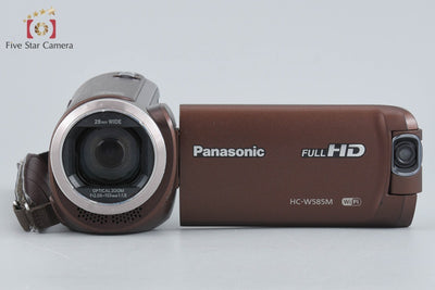 【中古】Panasonic パナソニック HC-W585M ブラウン ビデオカメラ