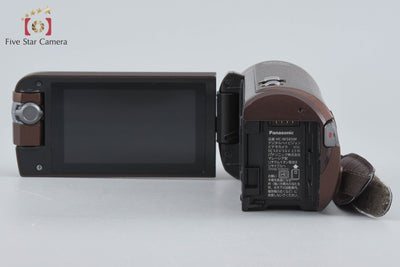 【中古】Panasonic パナソニック HC-W585M ブラウン ビデオカメラ