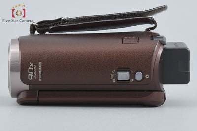 【中古】Panasonic パナソニック HC-W585M ブラウン ビデオカメラ