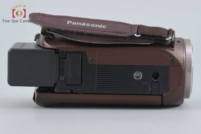 【中古】Panasonic パナソニック HC-W585M ブラウン ビデオカメラ