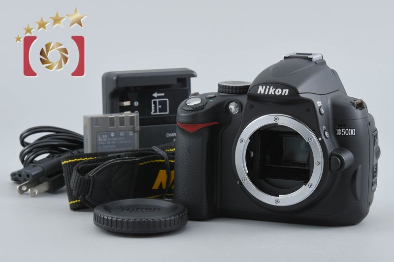 [Used] Nikon D5000 Digital SLR Camera, Low Shutter Count