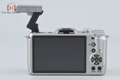 【中古】PENTAX ペンタックス Q10 ズームレンズキット シルバー シャッター回数僅少 元箱付き