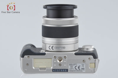 【中古】PENTAX ペンタックス Q10 ズームレンズキット シルバー シャッター回数僅少 元箱付き