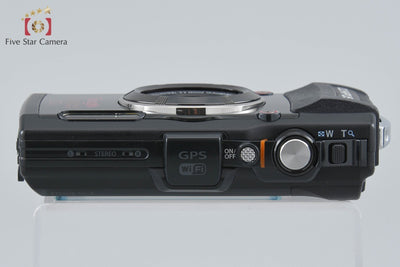 【中古】OLYMPUS オリンパス STYLUS TG-4 Tough ブラック 防水デジタルカメラ シャッター回数僅少