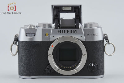 【中古】FUJIFILM 富士フイルム X-T50 シルバー ミラーレス一眼カメラ