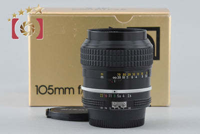 【中古】Nikon ニコン Ai NIKKOR 105mm f/2.5 元箱付き
