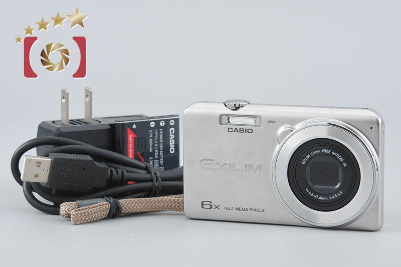 【中古】Casio カシオ EXILIM EX-ZS26 シルバー コンパクトデジタルカメラ
