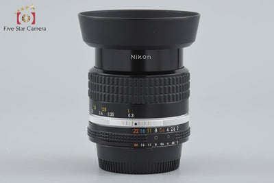 【中古】Nikon ニコン Ai-S NIKKOR 35mm f/2 爪無し