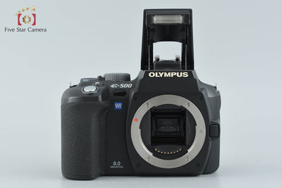 【中古】OLYMPUS オリンパス E-500 ブラック デジタル一眼レフカメラ