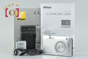 【中古】Nikon ニコン COOLPIX A100 シルバー コンパクトデジタルカメラ 元箱付き