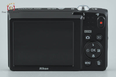【中古】Nikon ニコン COOLPIX A100 シルバー コンパクトデジタルカメラ 元箱付き