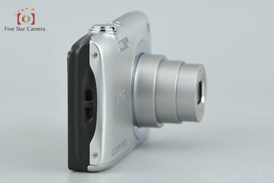 【中古】Nikon ニコン COOLPIX A100 シルバー コンパクトデジタルカメラ 元箱付き