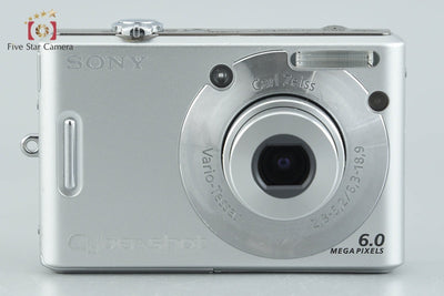【中古】SONY ソニー Cyber-Shot DSC-W30 シルバー コンパクトデジタルカメラ