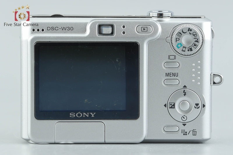 中古】SONY ソニー Cyber-Shot DSC-W30 シルバー コンパクトデジタル