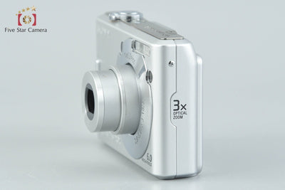 【中古】SONY ソニー Cyber-Shot DSC-W30 シルバー コンパクトデジタルカメラ