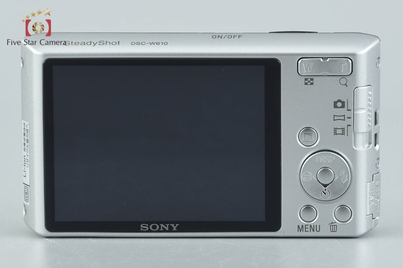中古】SONY ソニー Cyber-Shot DSC-W610 シルバー デジタルスチル