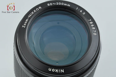 【中古】Nikon ニコン Ai Zoom NIKKOR 80-200mm f/4.5