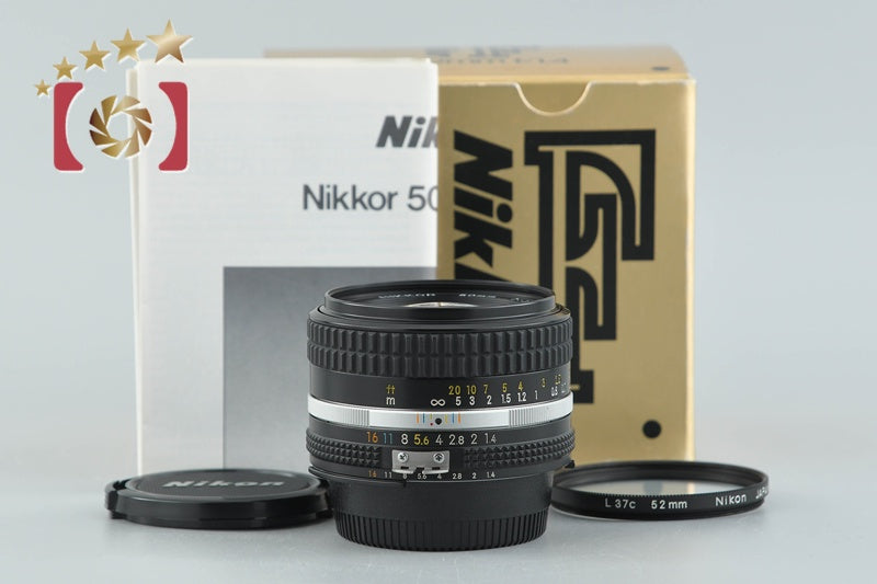 【中古】Nikon ニコン Ai-S NIKKOR 50mm f/1.4 元箱付き