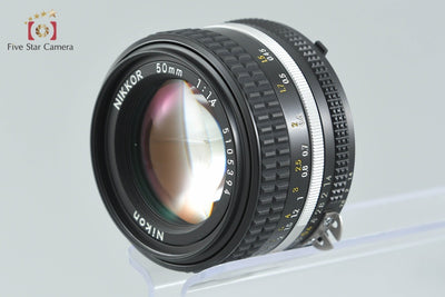 【中古】Nikon ニコン Ai-S NIKKOR 50mm f/1.4 元箱付き