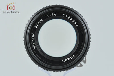 【中古】Nikon ニコン Ai-S NIKKOR 50mm f/1.4 元箱付き