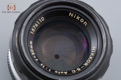 【中古】Nikon ニコン NIKKOR-S.C Auto 50mm f/1.4 Ai改