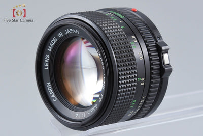 【中古】Canon キヤノン New FD 50mm f/1.4