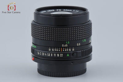 【中古】Canon キヤノン New FD 50mm f/1.4