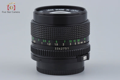 【中古】Canon キヤノン New FD 50mm f/1.4