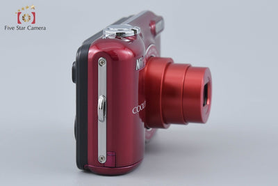 【中古】Nikon ニコン COOLPIX L28 レッド コンパクトデジタルカメラ