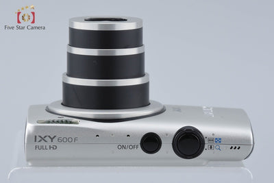 【中古】Canon キヤノン IXY 600F シルバー コンパクトデジタルカメラ
