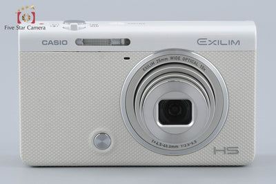 【中古】Casio カシオ HIGH SPEED EXILIM EX-ZR50 ホワイト コンパクトデジタルカメラ