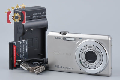 【中古】CASIO カシオ EXILIM EX-ZS12 シルバー コンパクトデジタルカメラ