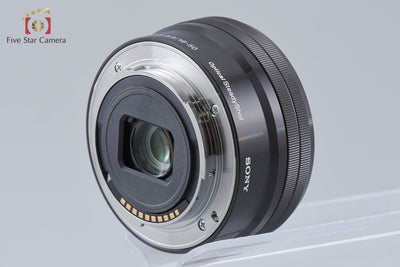 【中古】SONY ソニー E PZ 16-50mm f/3.5-5.6 OSS SELP1650 ブラック