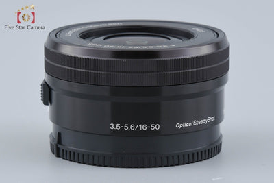 【中古】SONY ソニー E PZ 16-50mm f/3.5-5.6 OSS SELP1650 ブラック