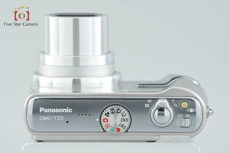 中古】Panasonic パナソニック LUMIX DMC-TZ3 シルバー コンパクト
