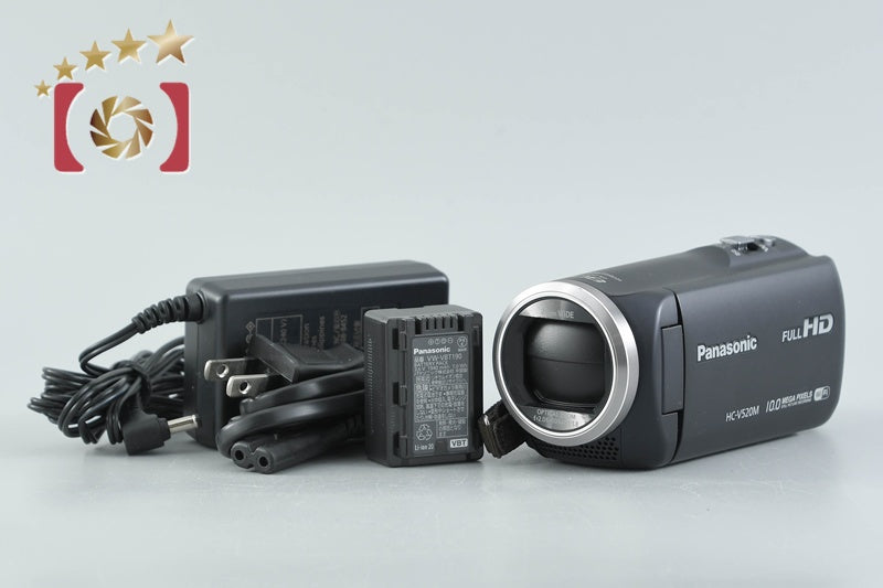 【中古】Panasonic パナソニック HC-V520M ダークネイビー デジタルハイビジョンビデオカメラ