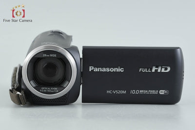 【中古】Panasonic パナソニック HC-V520M ダークネイビー デジタルハイビジョンビデオカメラ