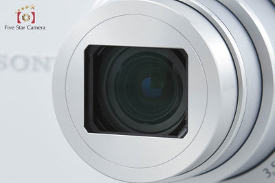 【中古】SONY ソニー Cyber-shot DSC-W350 ホワイト コンパクトデジタルカメラ 元箱付き 多言語対応