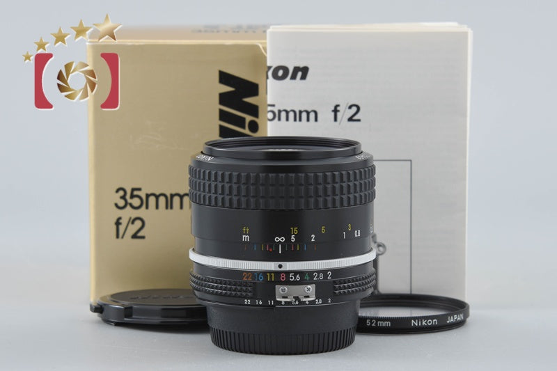 [Used] Nikon Ai NIKKOR 35mm f/2 with original box